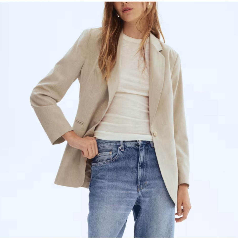 Beige H&M blazer